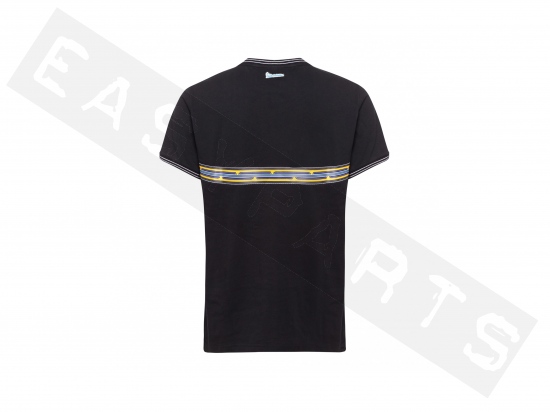 Piaggio T-Shirt VESPA 'V-Stripes' Schwarz Herren